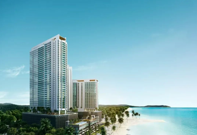 全岛唯一海滨度假项目 360度海景房-Tropicana Cenang